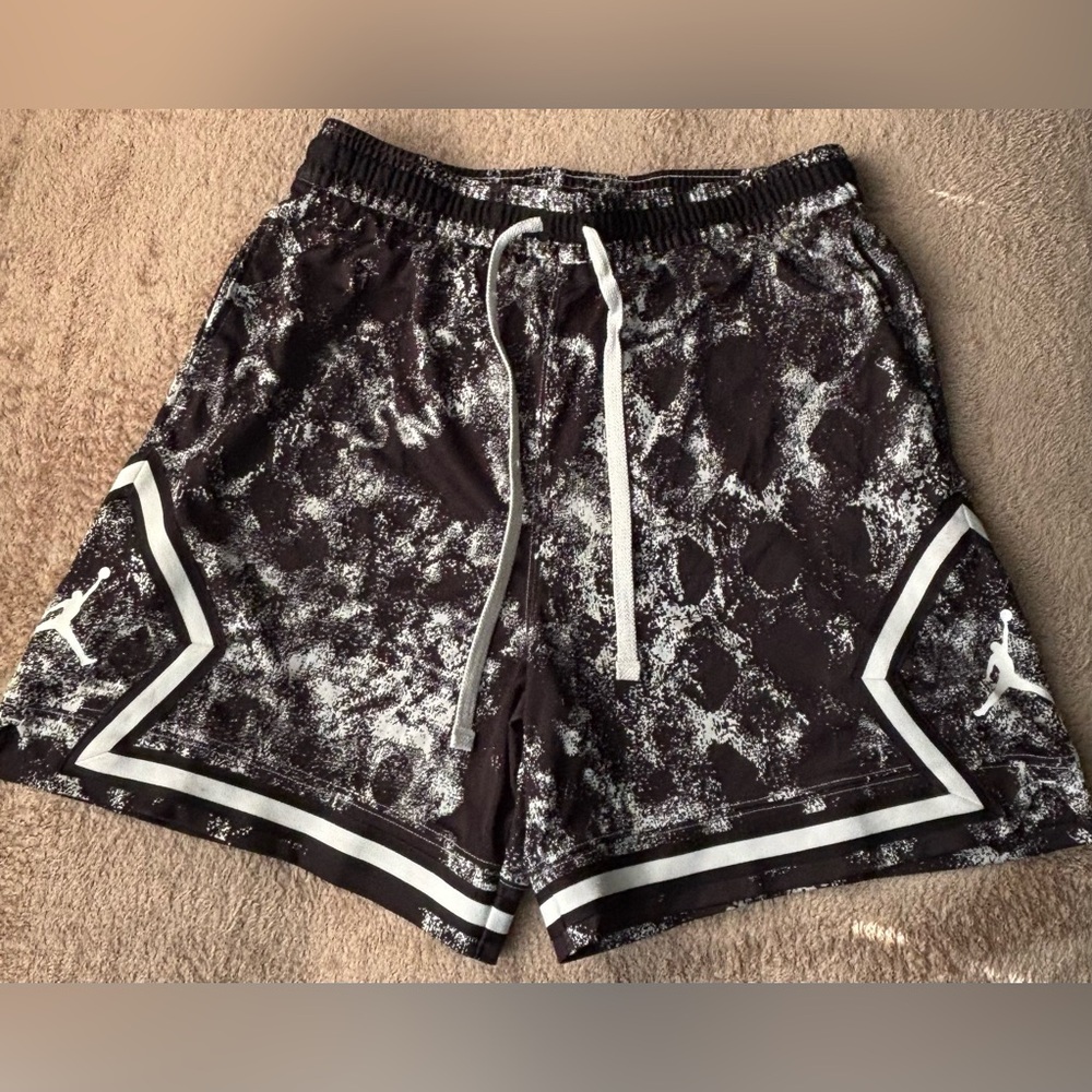 Jordan Sport Diamond Pattern Basketball Shorts